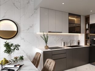 Керамогранит Buono Ceramica Marble Statuario Alba Glossy арт. M4400P (60x120) полированный
